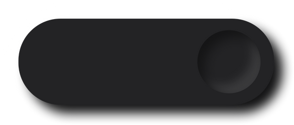 3D Neomorphic Dark Switch Debossed
